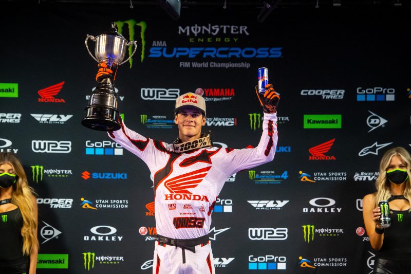 Jett Lawrence Wins 250SX East/West Showdown – Yoshimura R&D of