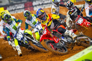 Podium for Lawrence on Difficult Evening for Team Honda at Arlington SX