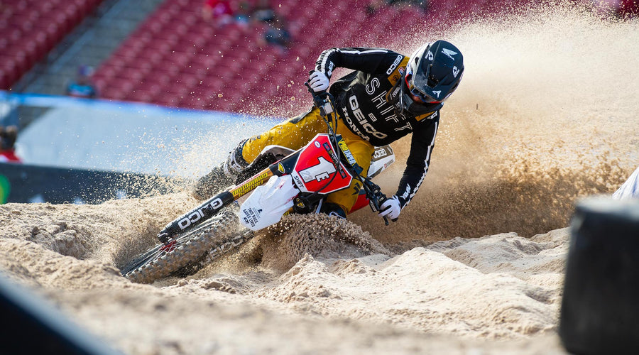 GEICO Honda Begins 250 Supercross East with Tampa Double Podium