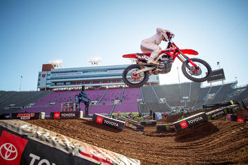 Sexton Leads 250 East Points, 250 West Resumes for GEICO Honda