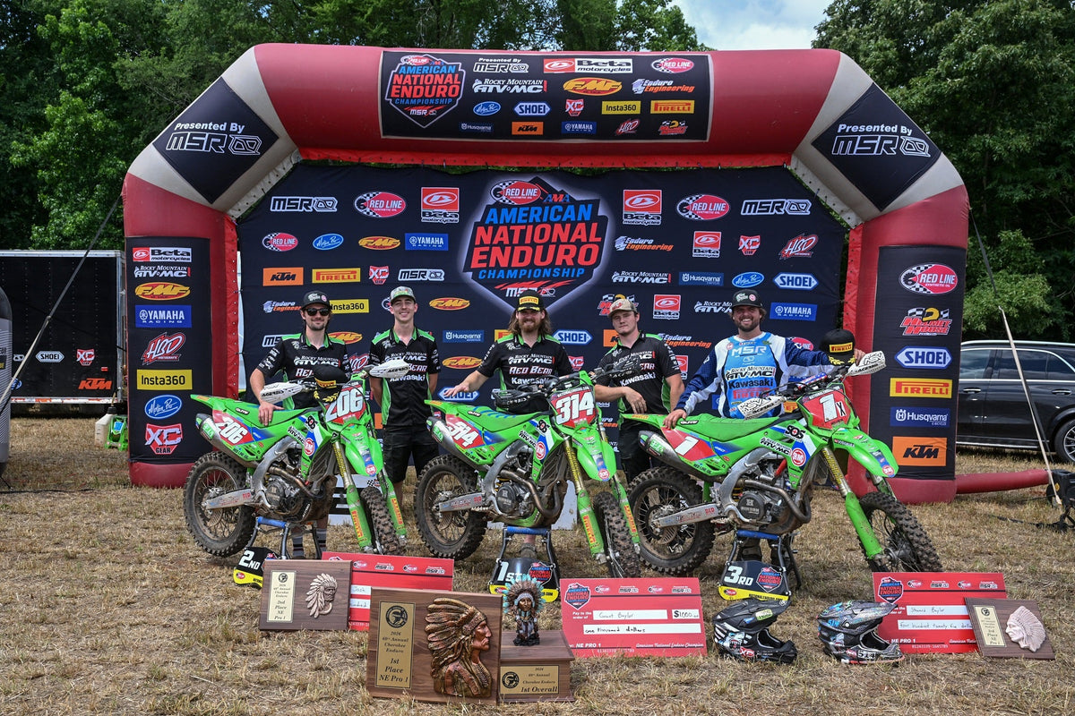 Rocky Mountain Red Bear Kawasaki Team Green™ Sweep the Podium at