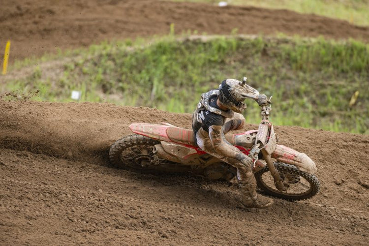 Gajser takes back red-plate after strong showing in Latvia