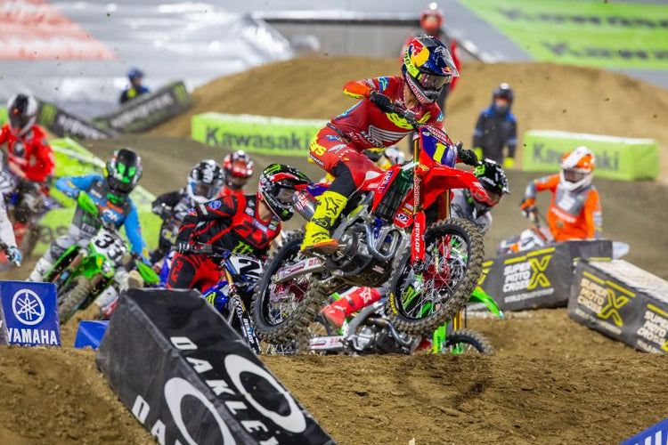 Jett Lawrence Returns to Podium at San Diego SX