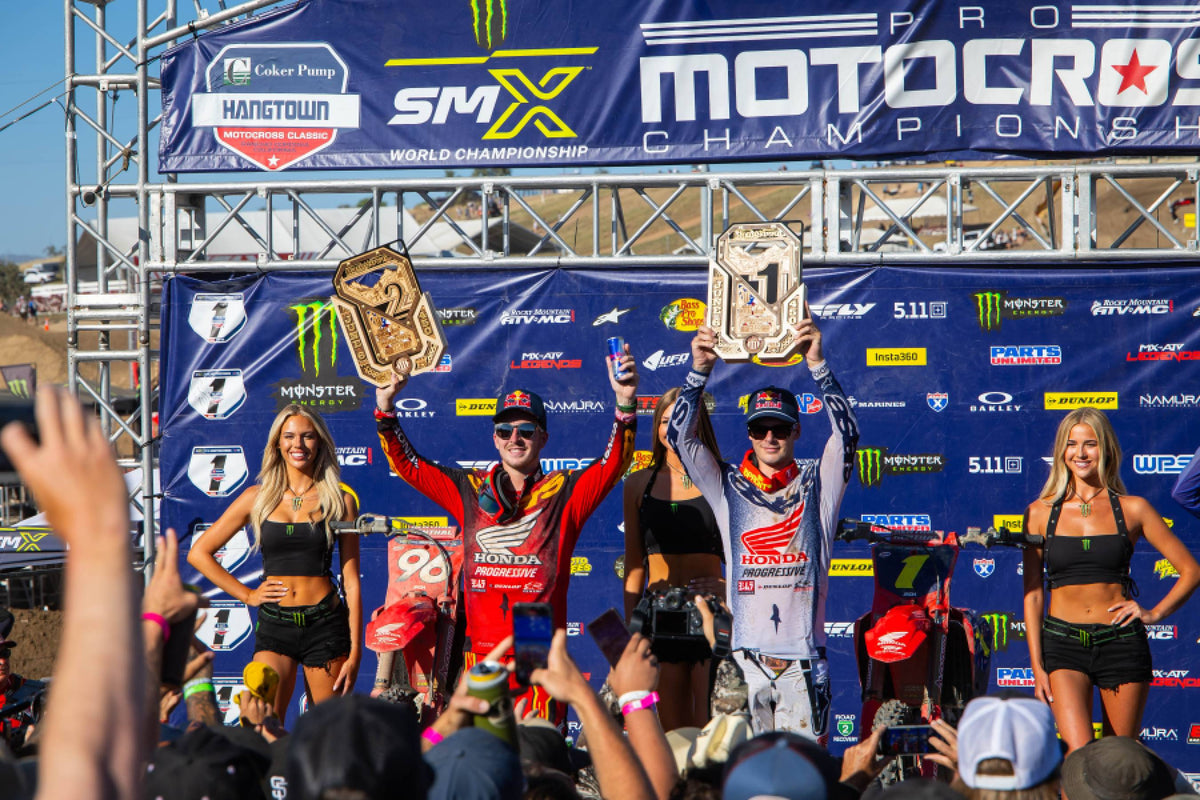 Dominant 1-2 Results for Jett and Hunter Lawrence at Hangtown MX