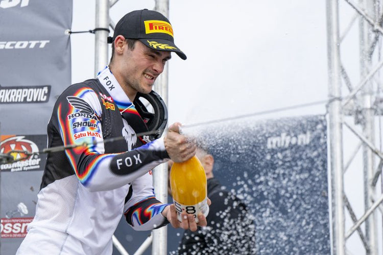 Gajser battles for every point at tough Teutschenthal GP