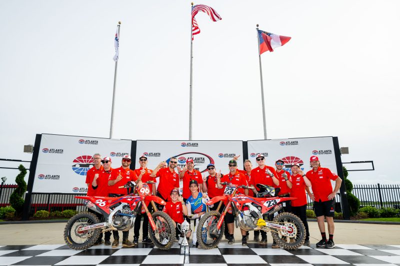 Double Wins for Team Honda HRC at Atlanta Supercross – Yoshimura