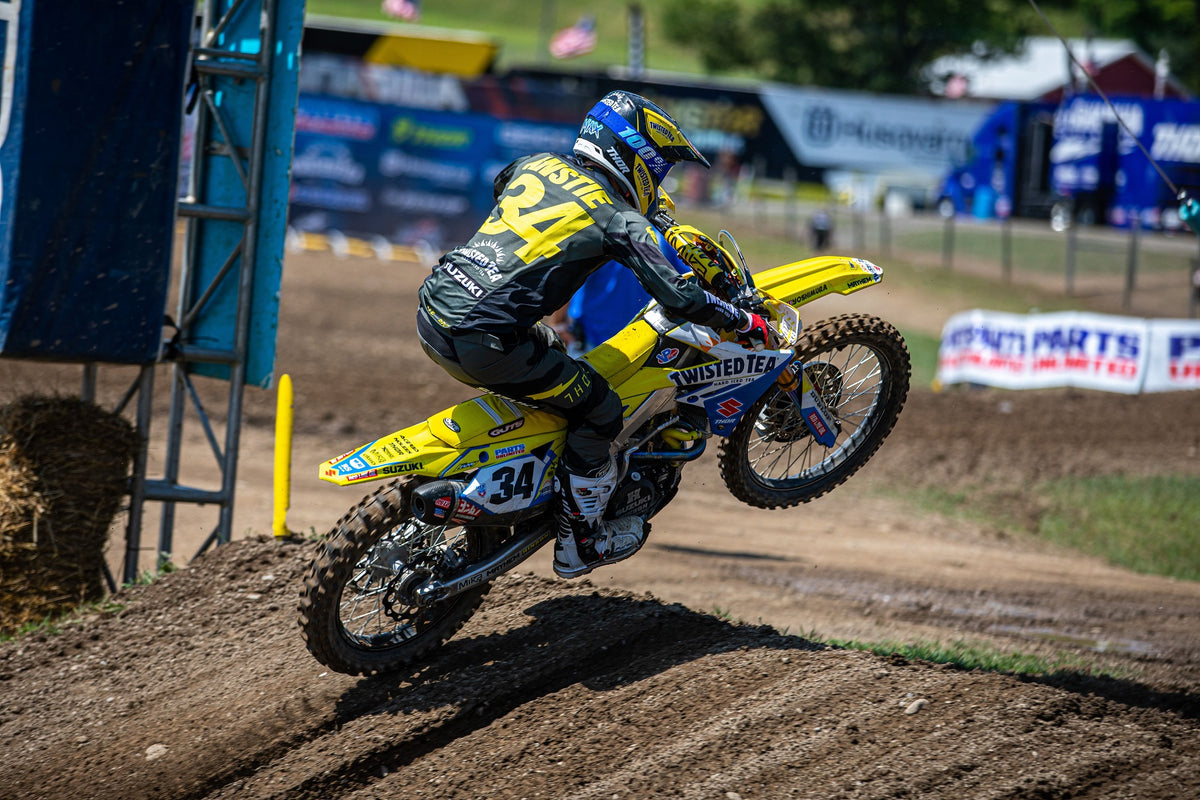 Team Twisted Tea Suzuki's season-best 8th overall at Unadilla MX