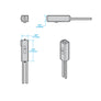 Fender Eliminator Standard Turn Signal Bracket Kit, Type F