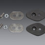 CRF300L RALLY 2021-24 / CRF250 RALLY 2017-20 FRONT MICRO TURN SIGNAL KIT