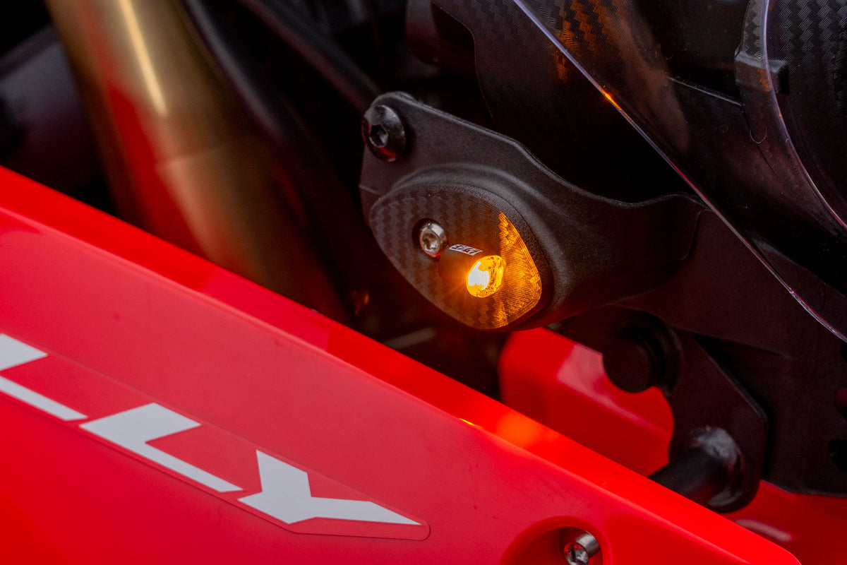 YOSHIMURA CRF300L RALLY 2025-26 FRONT MICRO TURN SIGNAL KIT