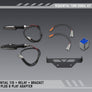Fender Eliminator Sequential Turn Signal Bracket Kit, Type F