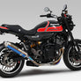 Z900RS/Cafe 2018-24 JMCA F-Spec Race Titanium Full System w/ Titanium Blue Sleeve