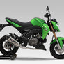 Z125 PRO 17-24 JMCA RACE R77 STAINLESS FULL SYSTEM W/ TITANIUM SLEEVE AND CARBON END CAP