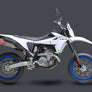 DR-Z4 S/SM 25-26 Race RS-12 Stainless Full Exhaust, w/ Stainless Muffler