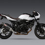 SV650 17-26/SV650X 19-26 AT2 Stainless Slip-On Exhaust, w/ Carbon Fiber Muffler