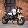 GROM 2022-25 RS-9T Stainless High Mount Full Exhaust, w/ Stainless Muffler