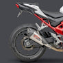 CB750 25-26 AT2 Stainless Slip-On Exhaust, w/ Stainless Muffler