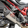 CB750 2025 AT2 Stainless Slip-On Exhaust, w/ Stainless Muffler