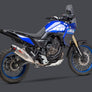TENERE 700 21-26 RS-12 Stainless Full Exhaust, w/ Stainless Muffler