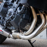 MT-09 21-26 / XSR 900 22-25 Speed AT2 Stainless Full Exhaust, w/ Stainless Muffler