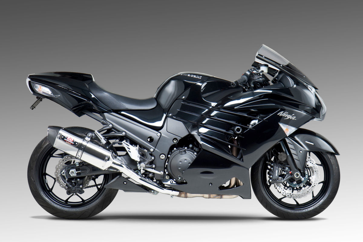 YU Yoshimura ZX-14/R 12-25 R-77 Slip-On Dual Exhaust w/ Stainless
