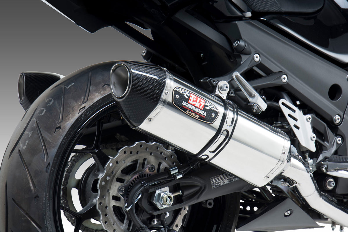 Yoshimura ZX-14/R 12-25 R-77 Slip-On Dual Exhaust w/ Stainless