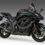 NINJA 1000SX 20-24 / NINJA 1100SX 2025 ALPHA Stainless Slip-On Exhaust, w/ Carbon Fiber Muffler