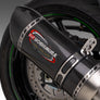 NINJA 1000SX 20-24 / NINJA 1100SX 2025 ALPHA Stainless Slip-On Exhaust, w/ Carbon Fiber Muffler