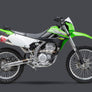 KLX250S/SF 09-20 / KLX300S/SM 21-26 Race RS-2 Stainless Slip-On Exhaust, w/ Alum