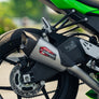 ZX-6R 2019-25 AT2 Stainless 3/4 Exhaust, w/ Stainless Muffler