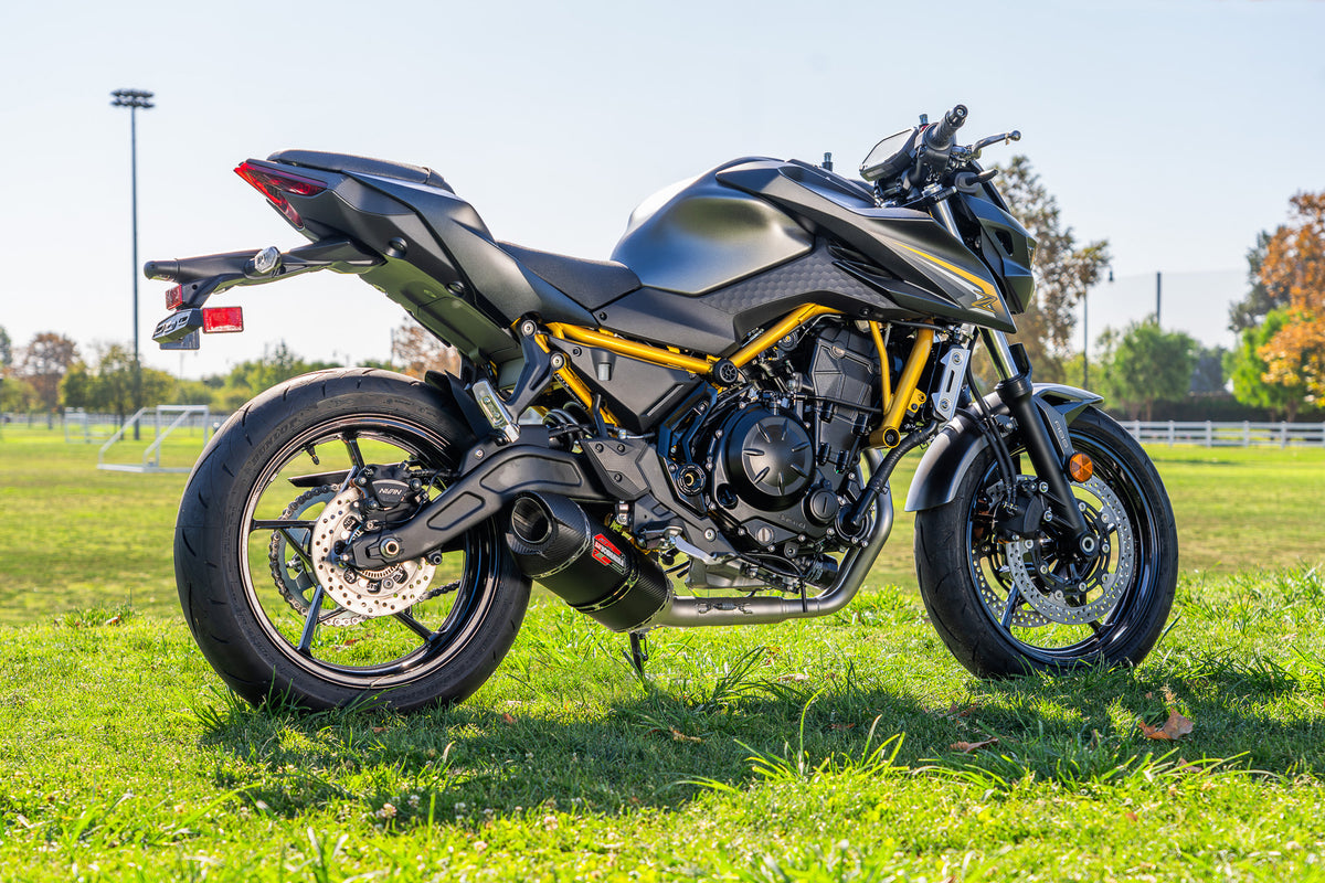 Yoshimura Ninja/Z 650 17-26 ALPHA Stainless Exhaust Carbon Muffler