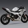 NINJA 500 / Z500 / NINJA 400 24-26 Race AT2 Stainless Full Exhaust, w/ Stainless Muffler