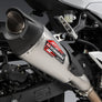NINJA 500/400 / Z500/400 18-26 AT2 Stainless Slip-On Exhaust, w/ Stainless Muffler