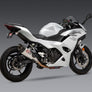 NINJA 500/400 / Z500/400 18-26 AT2 Stainless Slip-On Exhaust, w/ Stainless Muffler