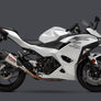 NINJA 500/400 / Z500/400 18-26 AT2 Stainless Slip-On Exhaust, w/ Stainless Muffler