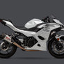 NINJA 500 / Z500 / NINJA 400 24-26 Race AT2 Stainless Full Exhaust, w/ Stainless Muffler