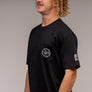 Pop Pocket Tee Black