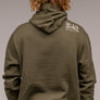 Intro Pull Over Hoodie Army Green