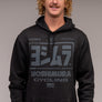 Race Team Pull Over Hoodie Coal