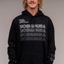 Shades Pull Over Hoodie Black