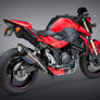GSR750 2011-16 / GSX-S750 17-22 R-11 Stainless Slip-On Exhaust, w/ Titanium Muffler