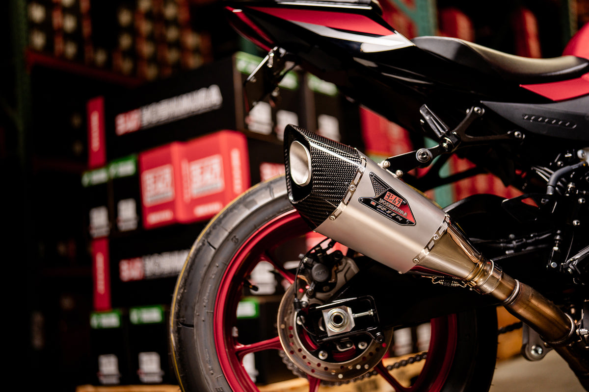 パーツ YOSHIMURA R-11Sq SUZUKI GSX-R1000R Yoshimura GSX-R1000 2017-25 R-11Sq Stainless Slip-On Exhaust, w