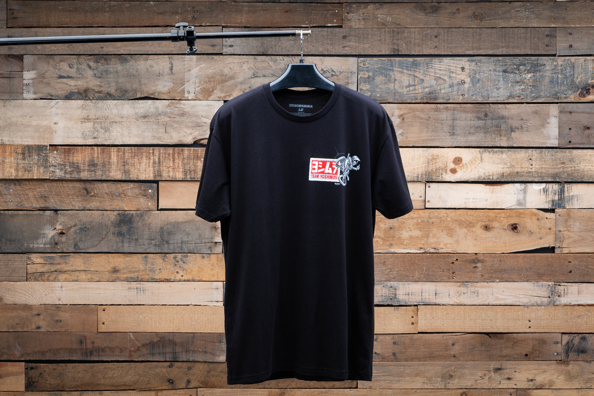Yoshimura WHIP IT T-SHIRT in Black (Size S-XXL) – Yoshimura R&D of