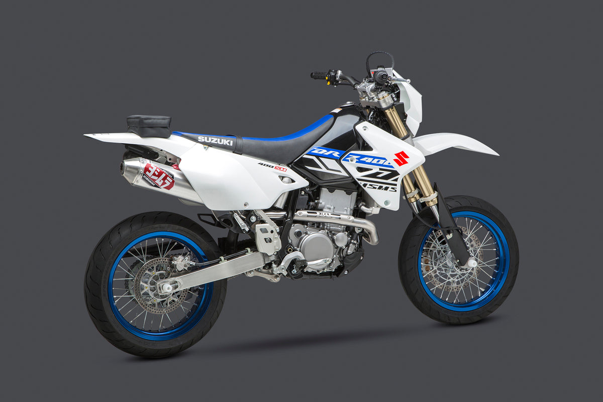 Yoshimura DR-Z400S / SM 00-24 RS-2 Stainless Exhaust w/ Aluminum