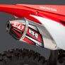 CRF450X 19-26 RS-4 Stainless Full Exhaust, w/ Aluminum Muffler