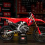 CRF450R/RX 2025 RS-12 Titanium Full Exhaust, w/ Titanium Muffler