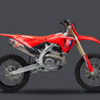 CRF250R/RX 25-27 RS12 Titanium Full Exhaust