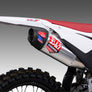 YZ450F 2026 RS-12 Stainless Slip-On Exhaust, w/ Aluminum Muffler
