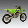 KX250/X 2025 RS-12 Stainless Full Exhaust, w/ Stainless Muffler