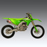 KX250/X 2025 RS-12 Stainless Full Exhaust, w/ Stainless Muffler